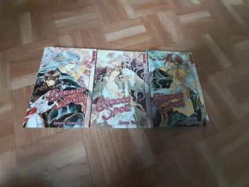 Mangas Crimson Spell - Tomes 1 à 3 (édition allemande)