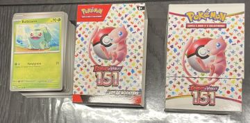 Bundle 151 Pokémon + 110 cartes (occasion sans doublon)